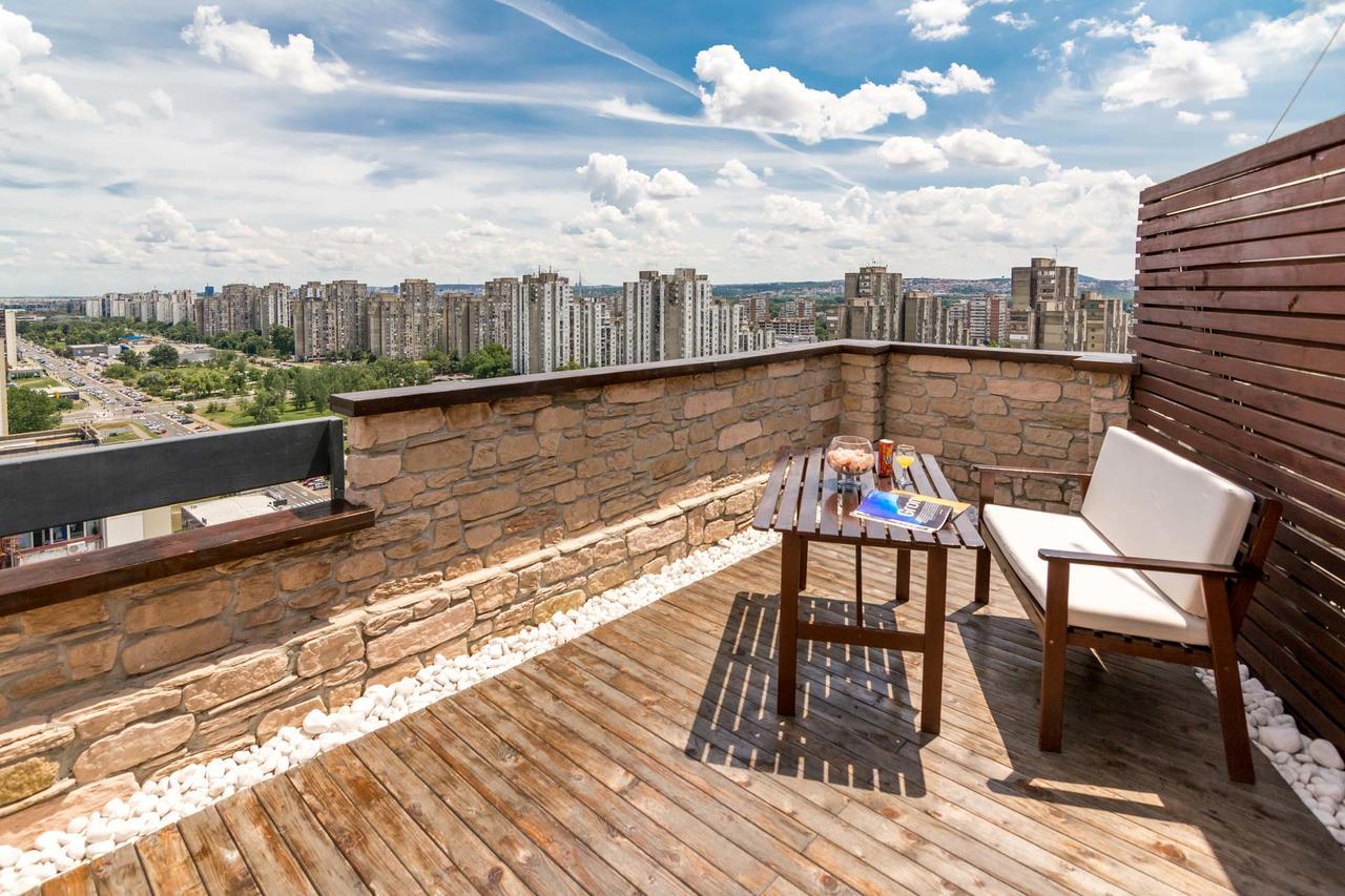 Top View Apartment Belgrad Exterior foto